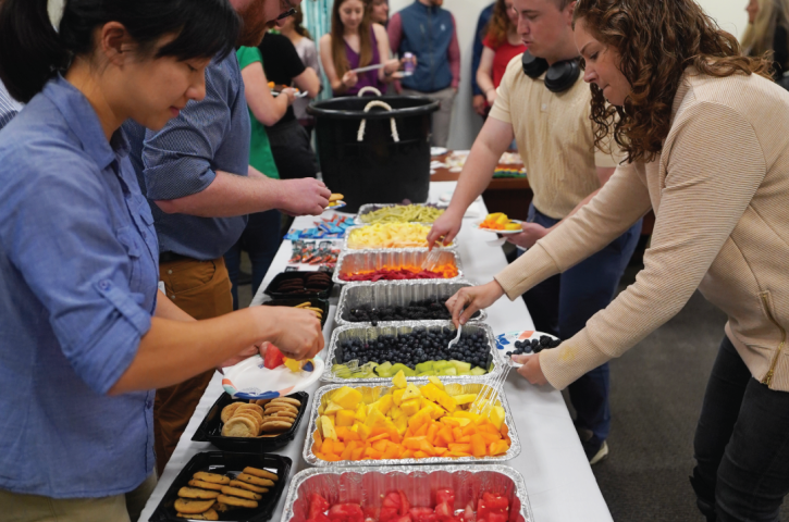 Exponent Staff Enjoy a Colorful Pride Party