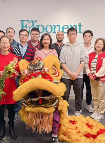 Exponent’s Hong Kong Office Celebrates the Year of the Dragon