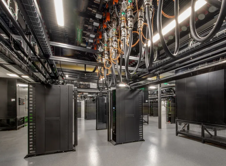 Data center under construction