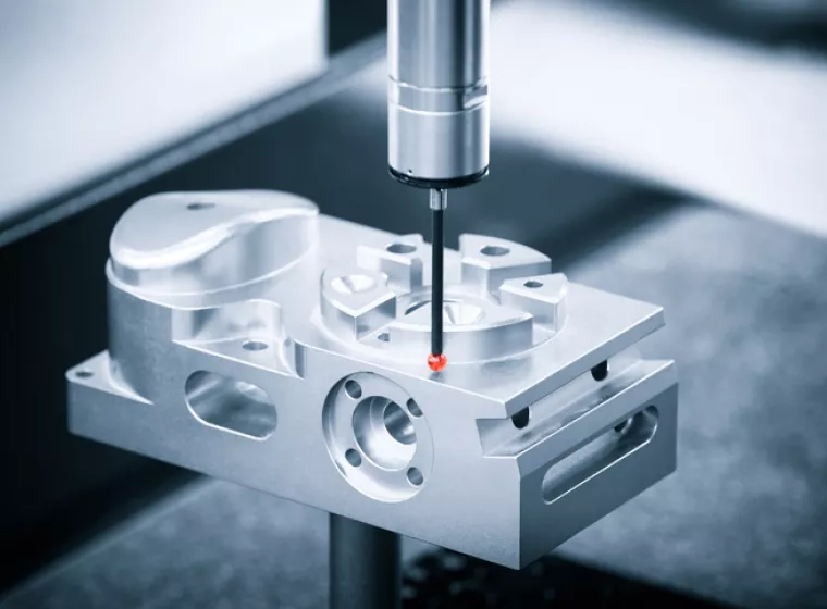 A metal component in a tooling machine. Exponent provides engineering consulting for all types of Materials & Corrosions issues.