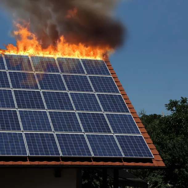 If you take out property insurance, you should also insure your photovoltaic system.