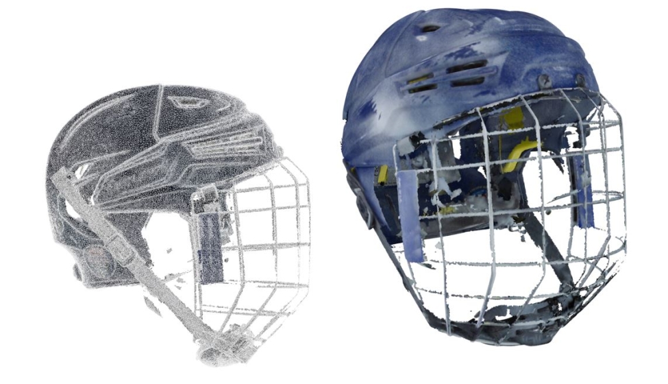 Hockey Helmet 3D Scan