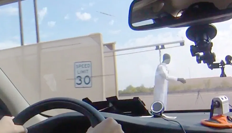 ADAS, inside vehicle testing