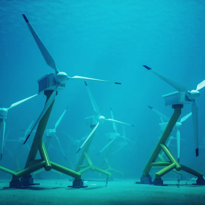Underwater Turbines For In-Stream Tidal Energy