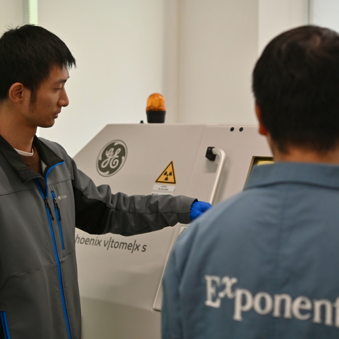 Exponent Shanghai lab CT scanner