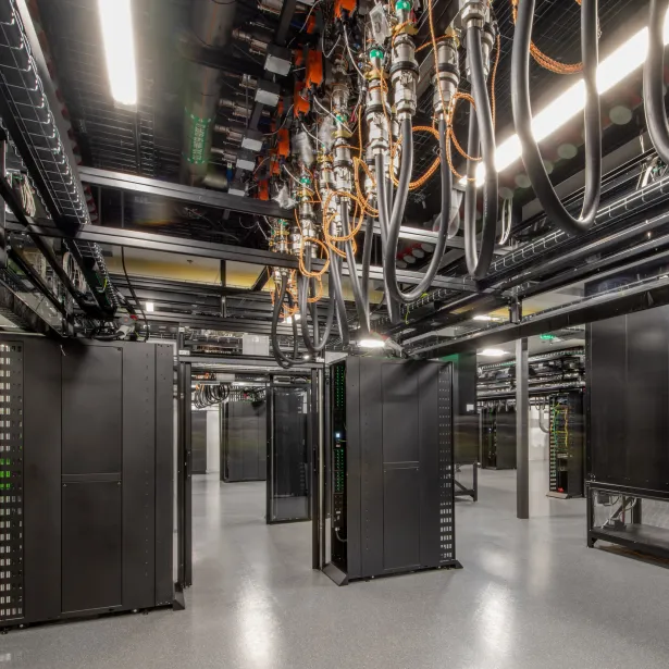Data center under construction