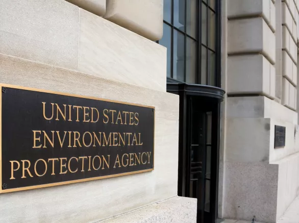 Environmental Protection Agency Headquarters Building in Washington DC