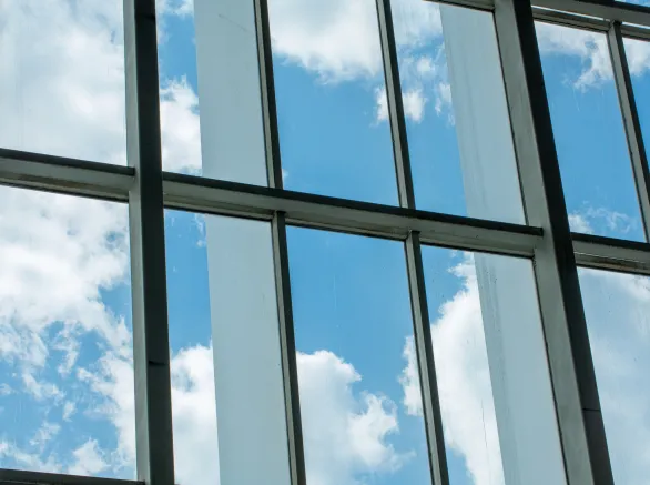 Building curtain wall texture background 