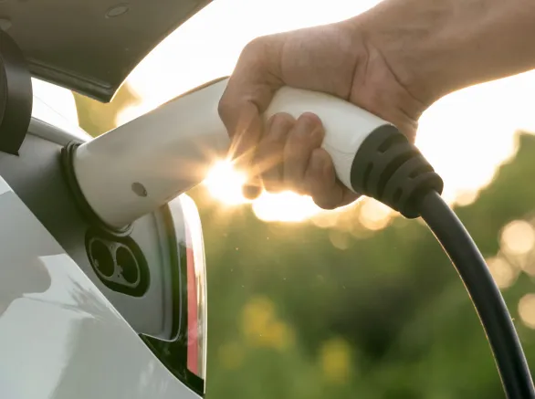 recharging battery for electric car