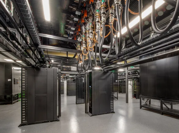 Data center under construction