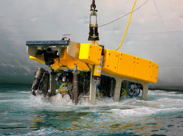 Remotely operated underwater vehicle (ROV)