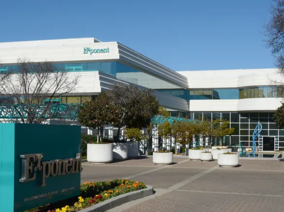 Exponent headquarters, in Menlo Park, CA, a premier global engineering and scientific consulting firm that delivers breakthrough insights.