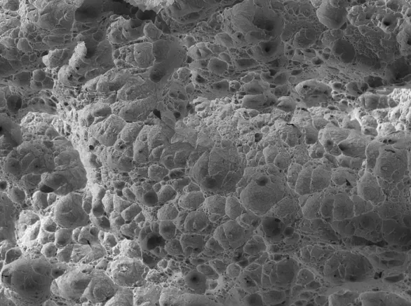 Close up of alloy