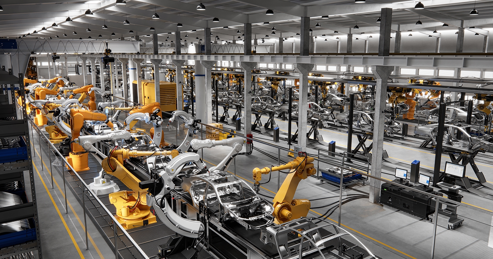 [MCE] Factory Auditing & Assembly Line Evaluations - view of assembly line floor