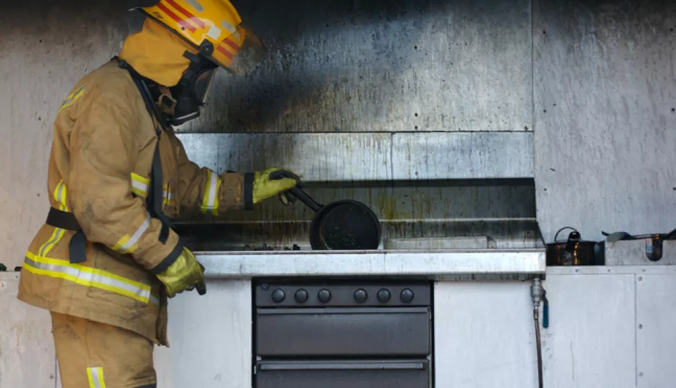 firefighter, cause fire, stove, thermal sciences