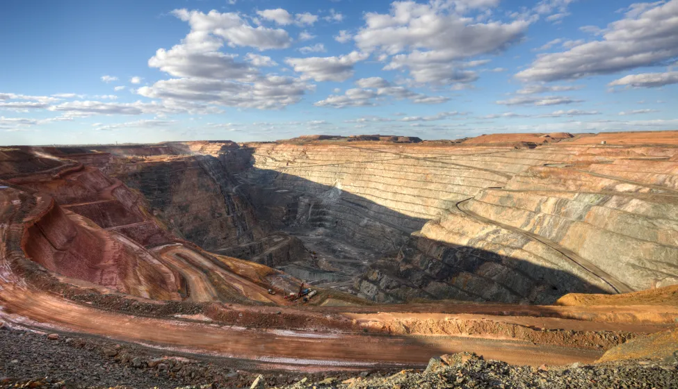 Open Pit Gold Mine