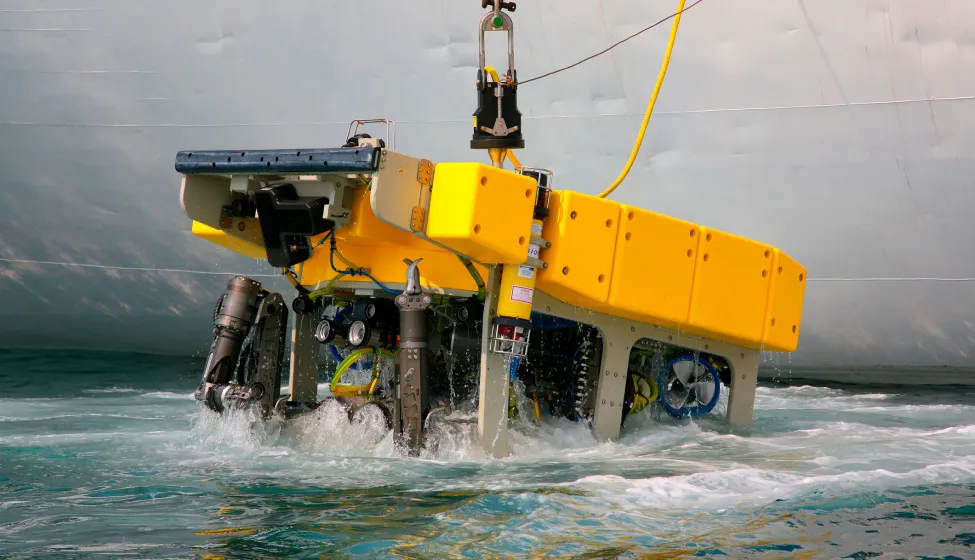 Remotely operated underwater vehicle (ROV)