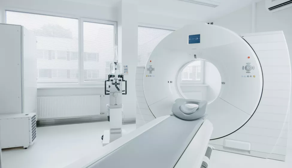 Technologically Advanced and Functional Mediсal Equipment in a Clean White Room