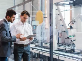 Two experts discuss robotic automation. Exponent engineers help reduce waste and optimize efficiency factory automations. 