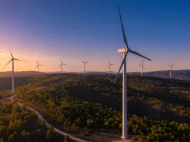 Renewable energy wind mills 